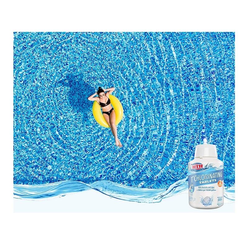 HTH 42031 1" Chlorinating Tablets Swimming Pool Chlorine, 5 lbs - Image 4